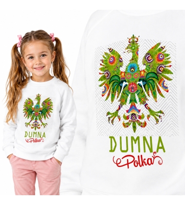 Bluza dziecięca Patriotyczna DUMNA POLKA